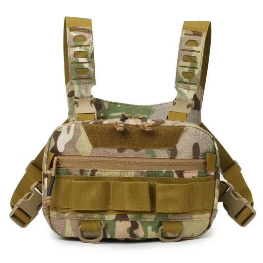 Multifunktionaler Brust-Rucksack mit Molle-System