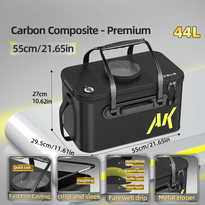 Faltbarer Köderfisch-Behälter