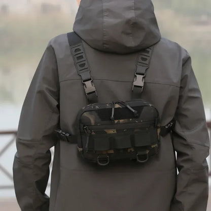 Multifunktionaler Brust-Rucksack mit Molle-System