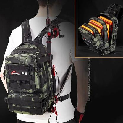 Pathfinder™ – Tactical Angel-Rucksack inkl. Rutenhalter