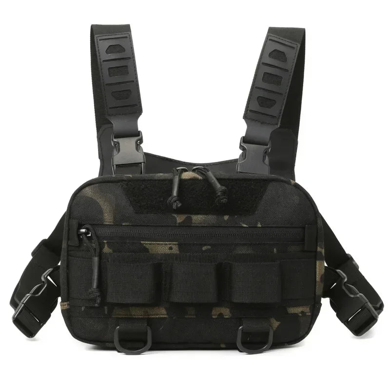Multifunktionaler Brust-Rucksack mit Molle-System