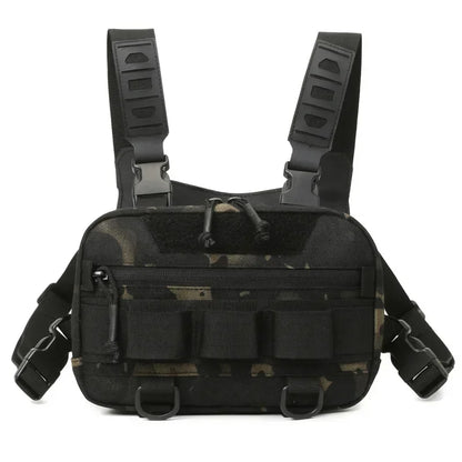 Multifunktionaler Brust-Rucksack mit Molle-System