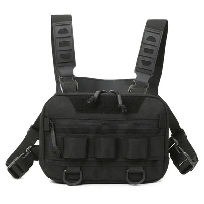 Multifunktionaler Brust-Rucksack mit Molle-System